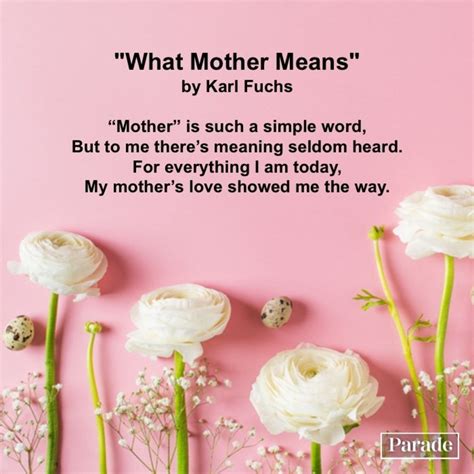 what is a mom poem.